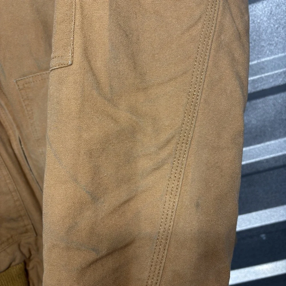 Old Mill Men Brown Canvas Hooded Work Jacket 660-9705